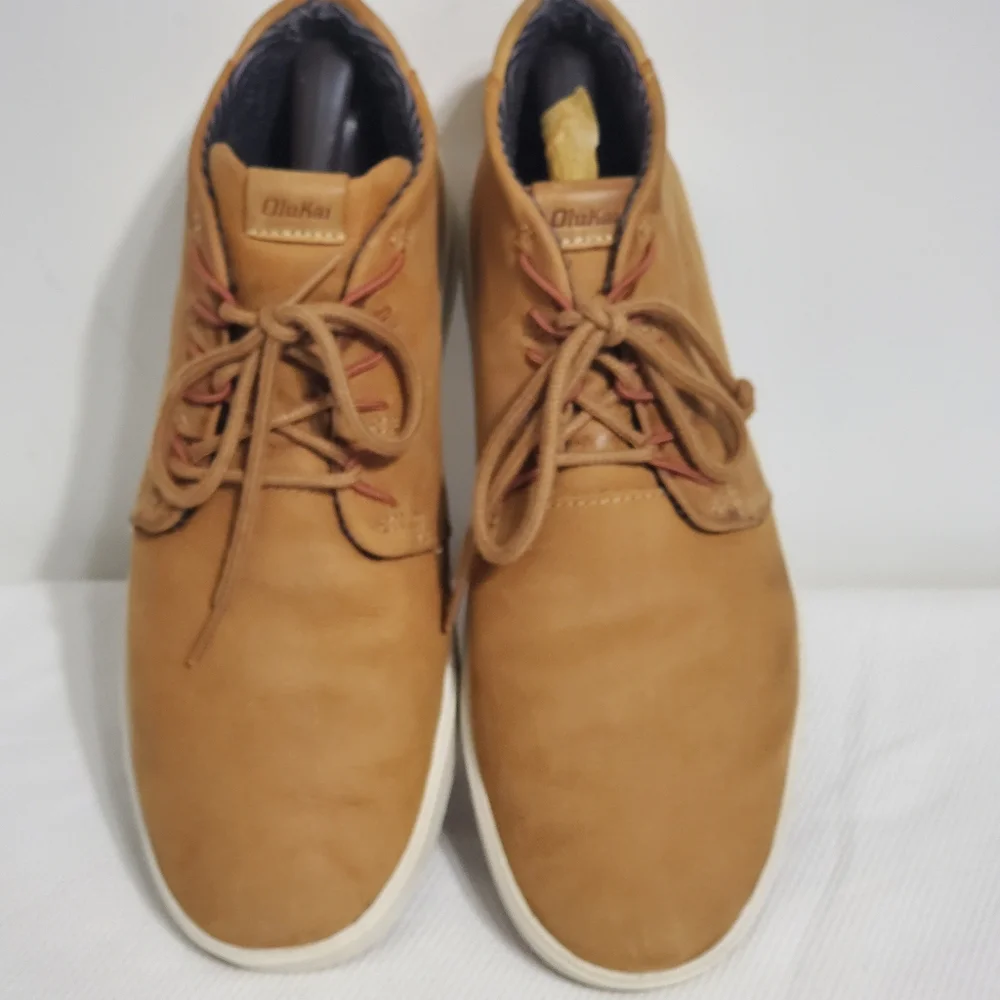 Olukai Nana Hele Casual Lace Up Boots Mens 9.5